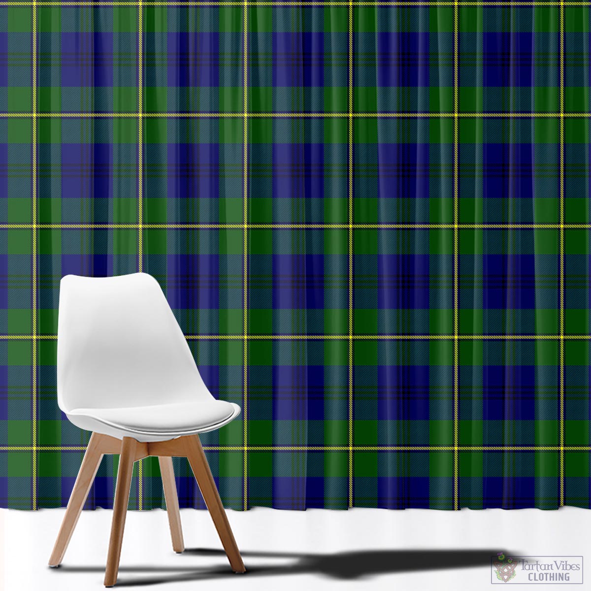 Johnstone-Johnston Modern Tartan Window Curtain