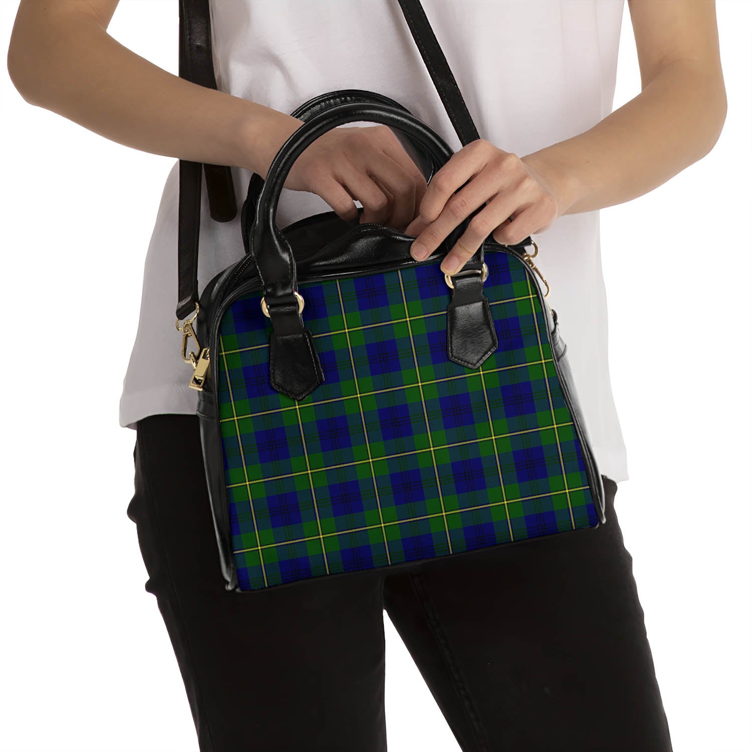 Johnstone-Johnston Modern Tartan Shoulder Handbags - Tartanvibesclothing