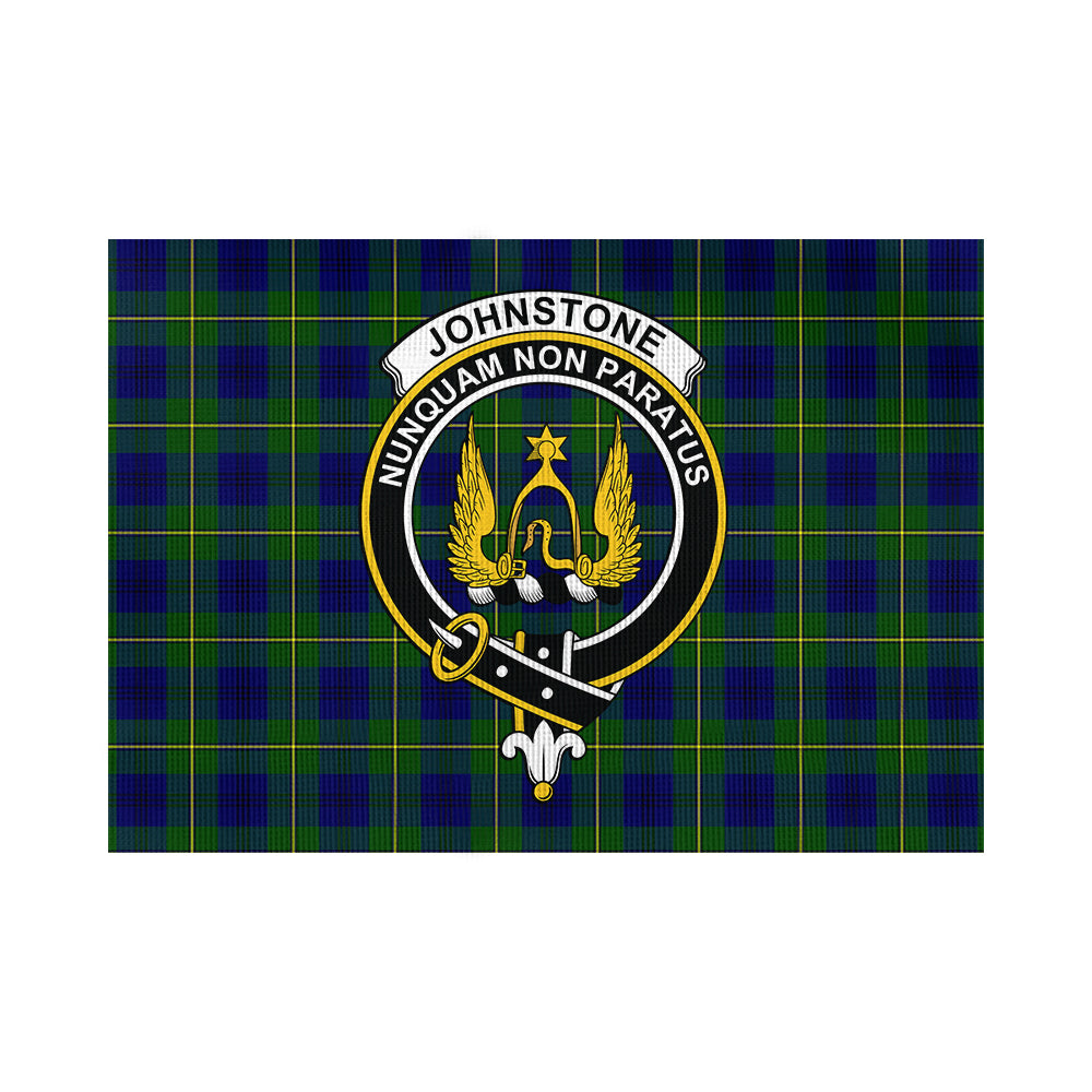 johnstone-johnston-modern-tartan-flag-with-family-crest