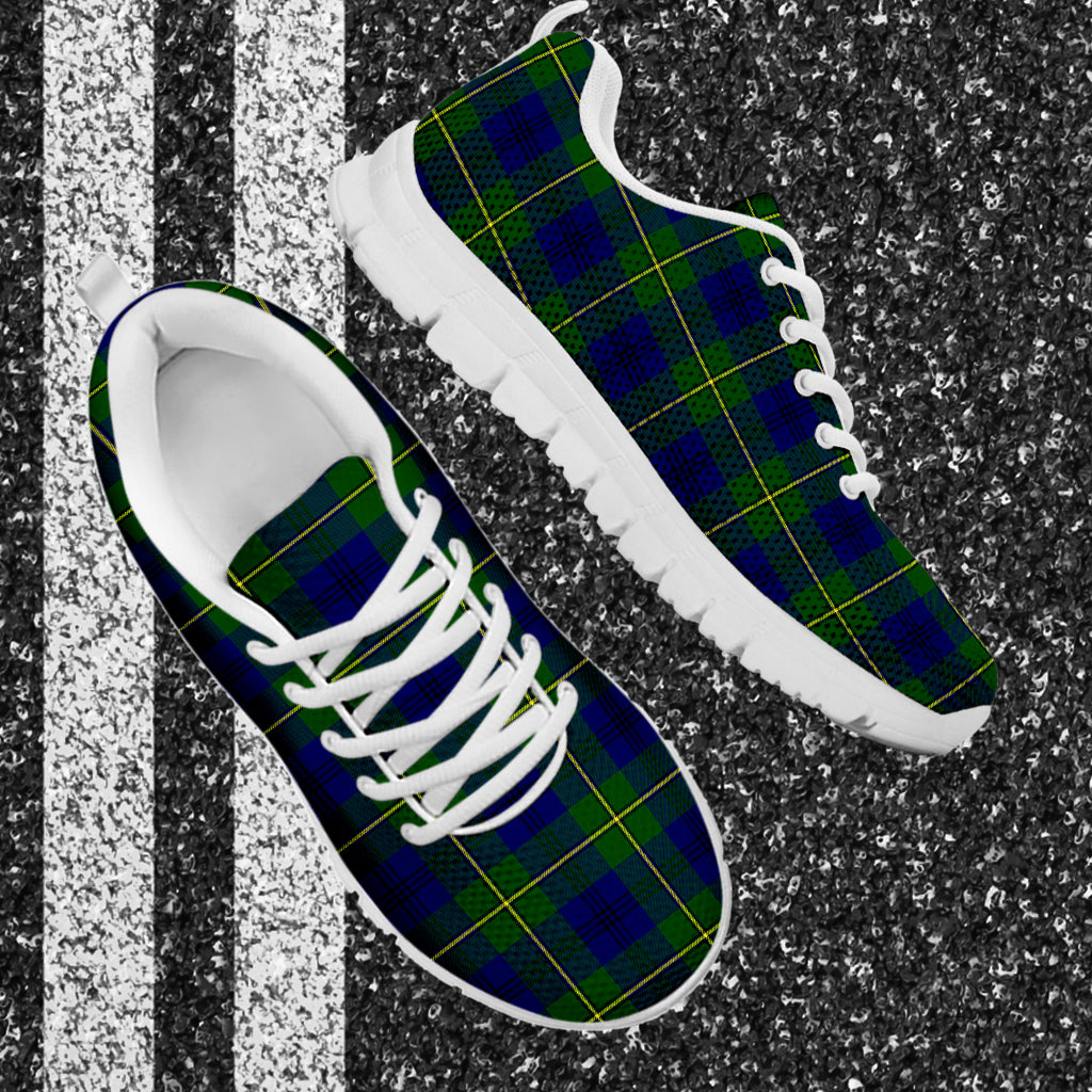 Johnstone Modern Tartan Sneakers - Tartan Vibes Clothing