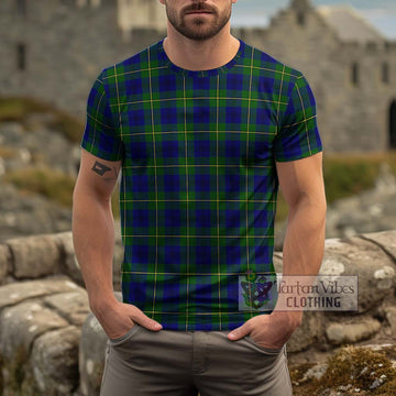 Johnstone Modern Tartan Cotton T-Shirt