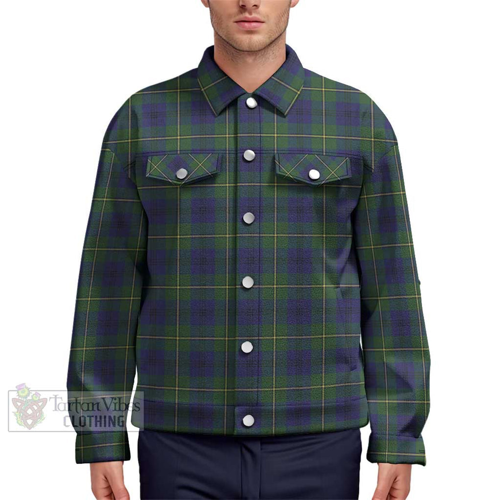 Johnstone Modern Tartan Unisex Lapel Cotton Jacket Unisex - Tartan Vibes Clothing