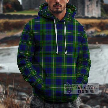 Johnstone Modern Tartan Cotton Hoodie