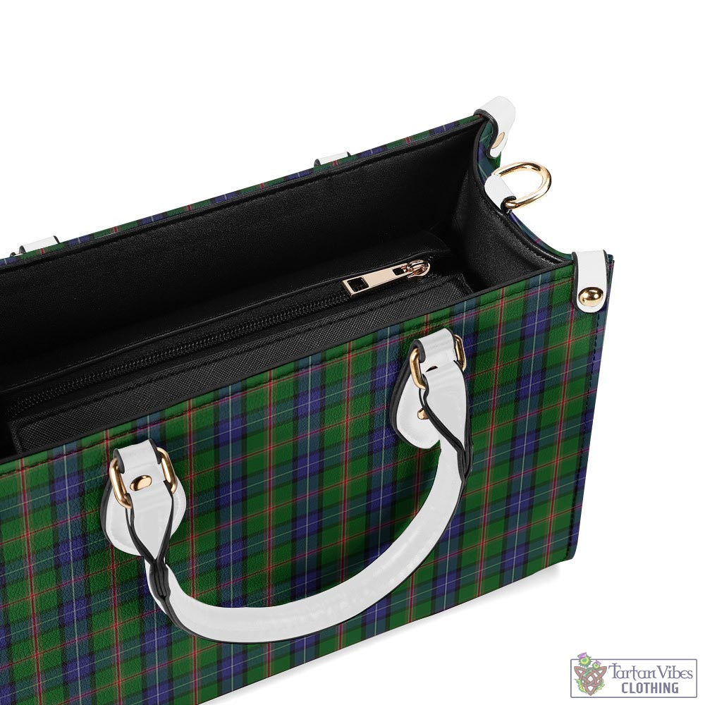 Tartan Vibes Clothing Jones Tartan Luxury Leather Handbags