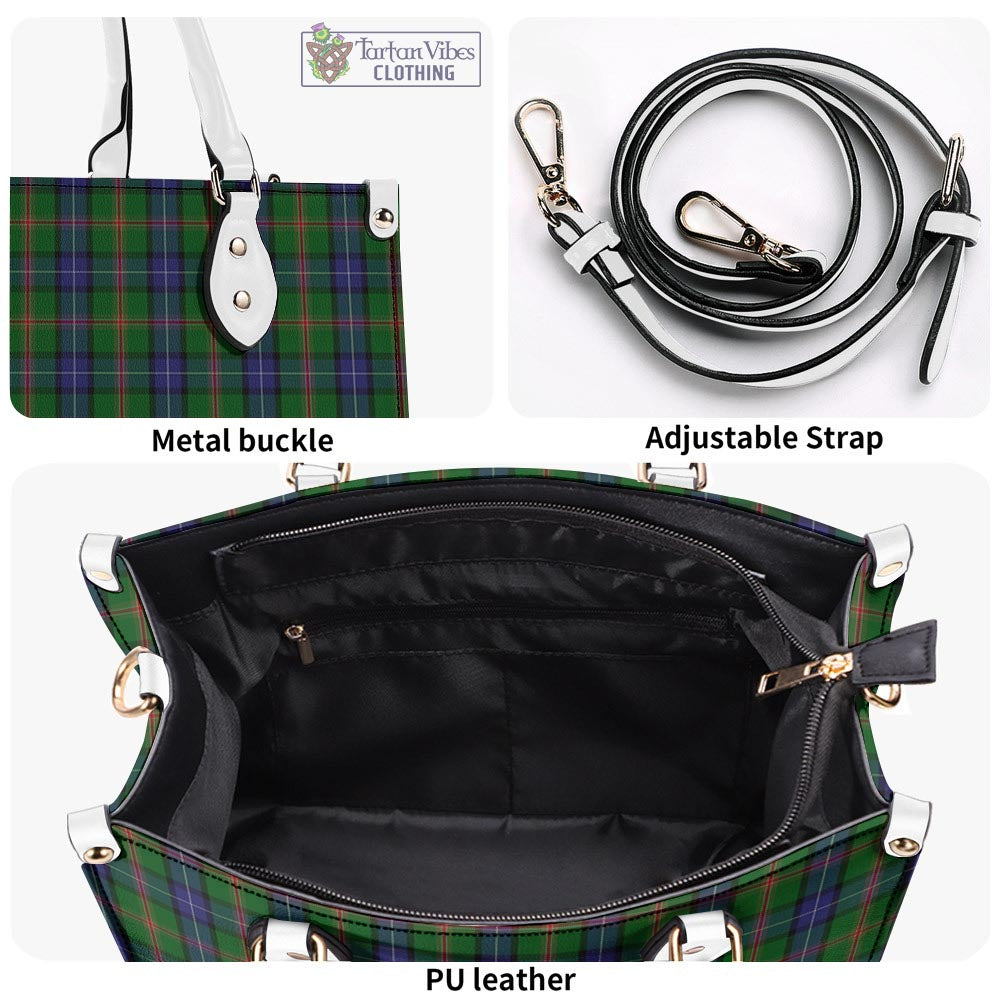 Tartan Vibes Clothing Jones Tartan Luxury Leather Handbags