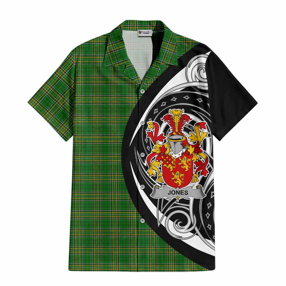 Jones Irish Clan Hawaiian Shirt Celtic Circle Style Kid - Tartan Vibes Clothing