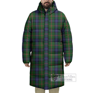 Jones Tartan Long Down Jacket