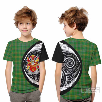 Jones Irish Clan Kid T-Shirt Celtic Circle Style - Tartan Vibes Clothing