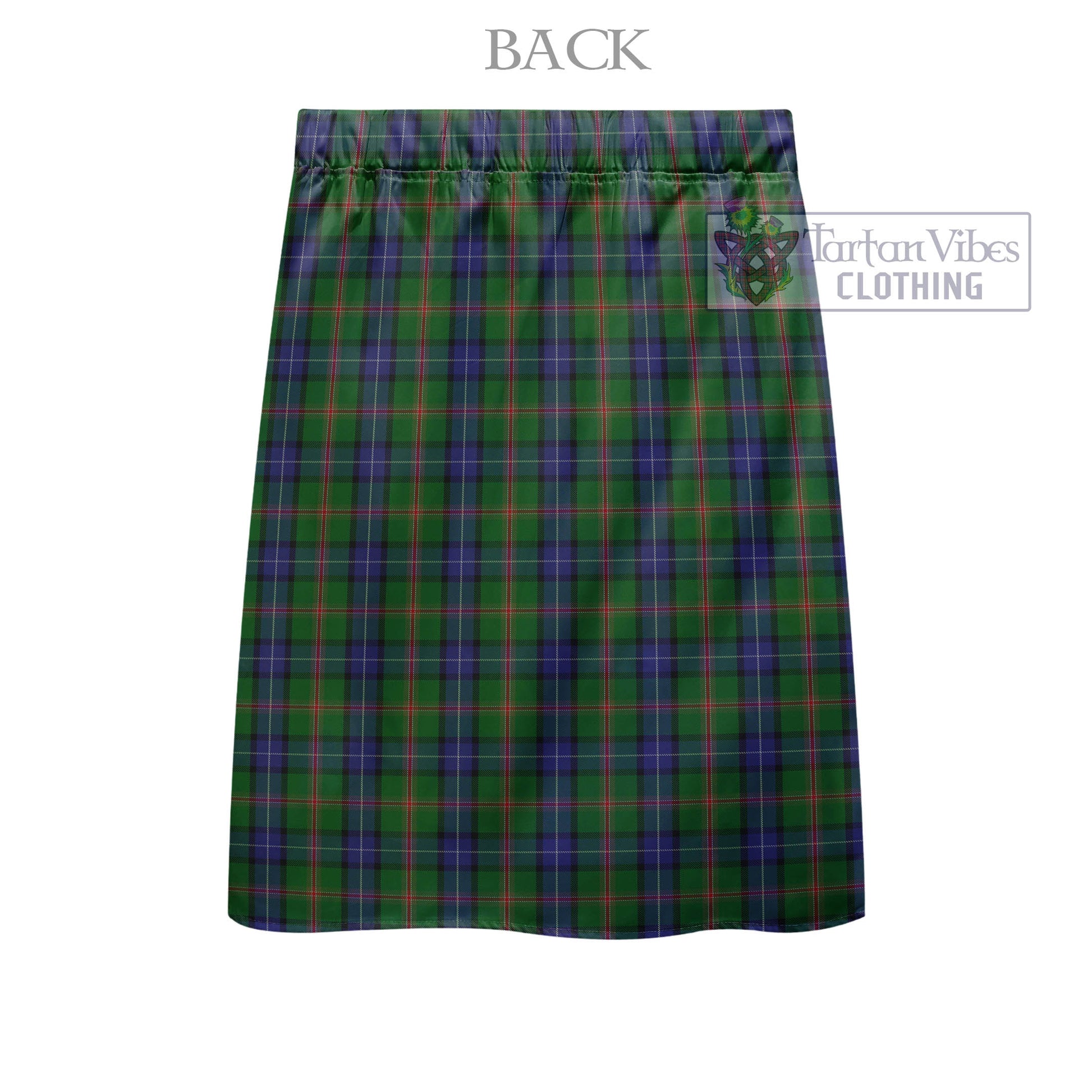 Tartan Vibes Clothing Jones Tartan Men's Pleated Skirt - Fashion Casual Retro Scottish Style