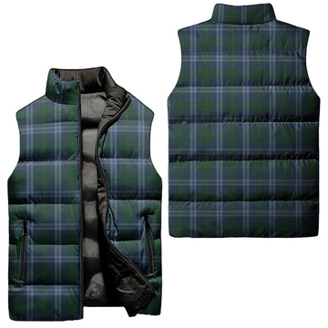 Jones of Wales Tartan Sleeveless Puffer Jacket