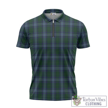 Jones of Wales Tartan Zipper Polo Shirt