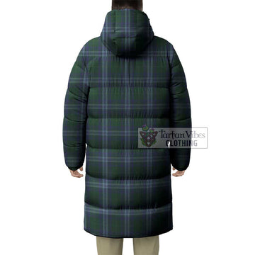 Jones of Wales Tartan Long Down Jacket