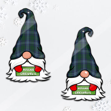 Jones of Wales Gnome Christmas Ornament with His Tartan Christmas Hat