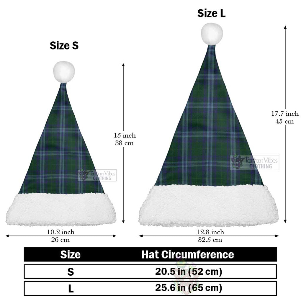 Tartan Vibes Clothing Jones of Wales Tartan Christmas Santa Hats