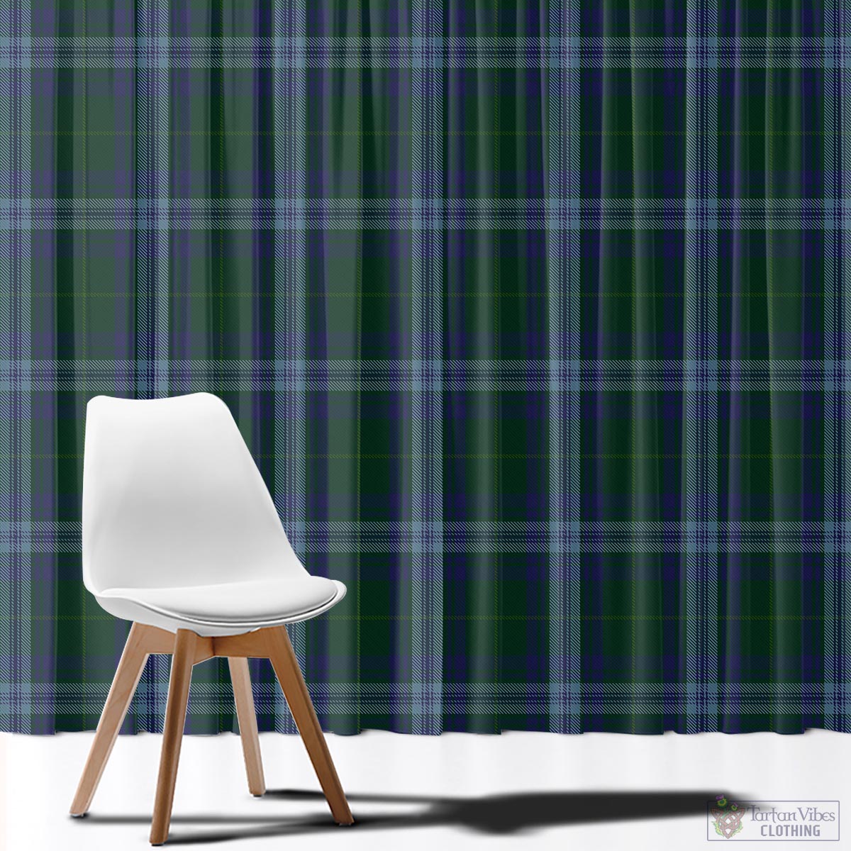 Jones of Wales Tartan Window Curtain