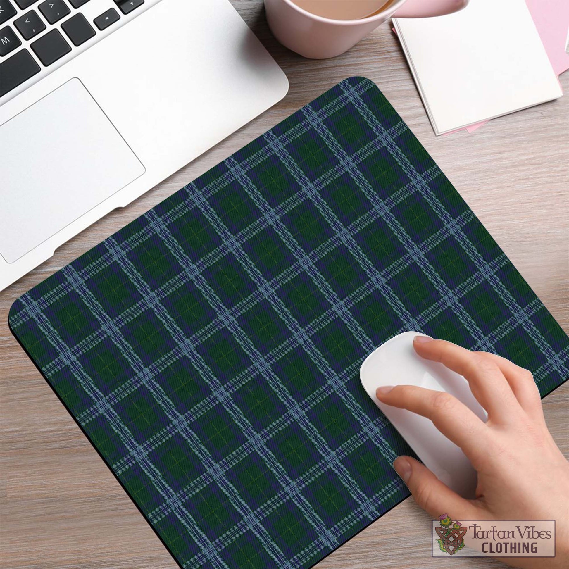 Tartan Vibes Clothing Jones of Wales Tartan Mouse Pad