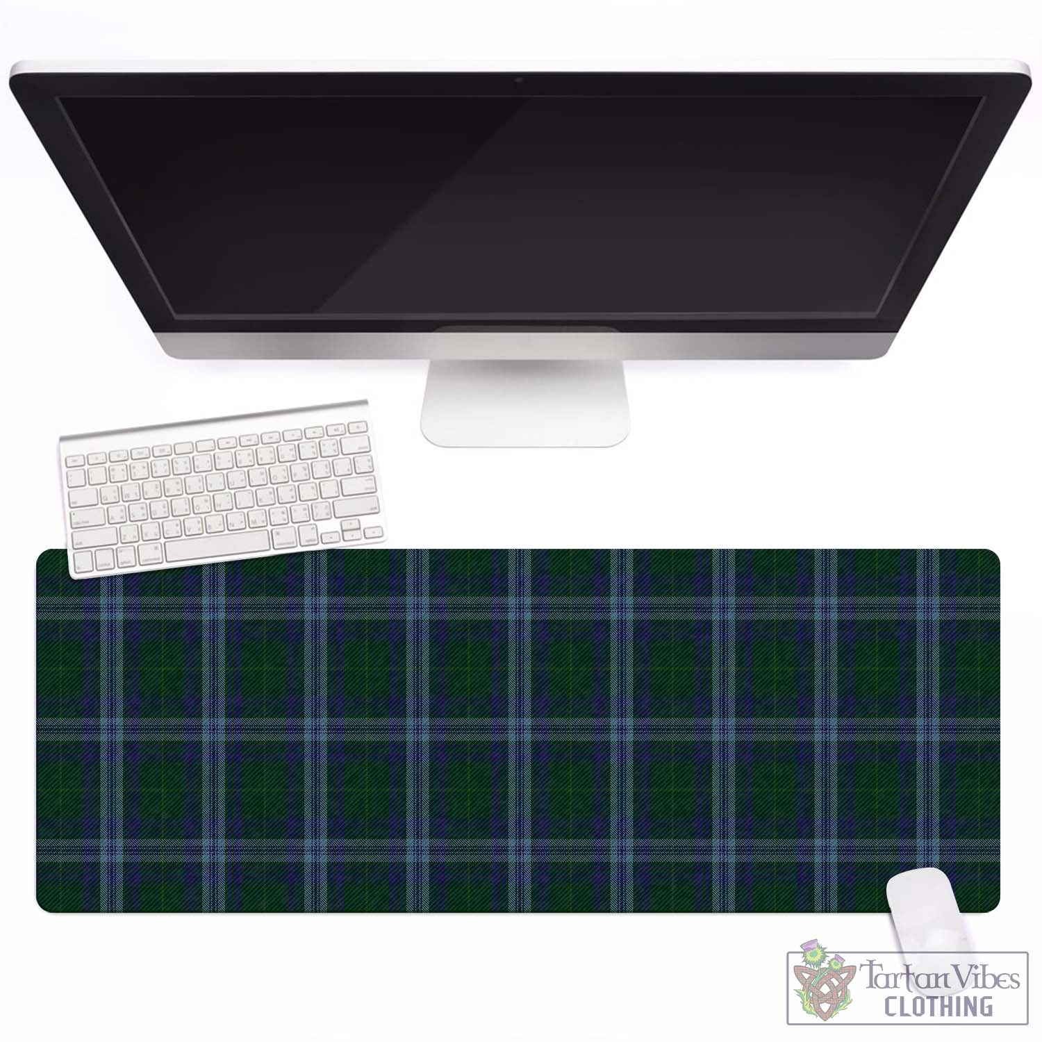 Tartan Vibes Clothing Jones of Wales Tartan Mouse Pad