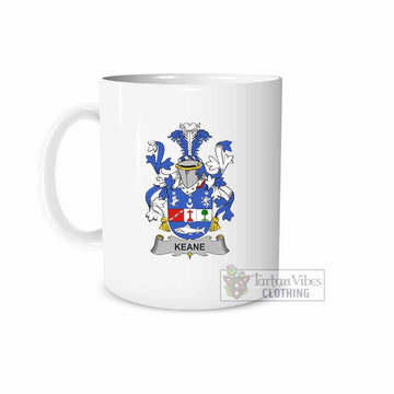 Keane Irish Clan Coat of Arms Ceramic Mug