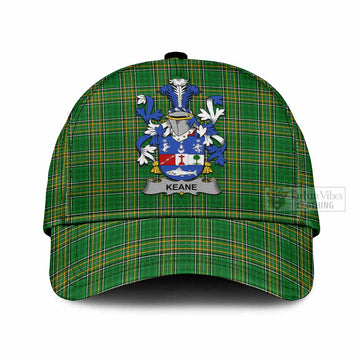 Keane Irish Clan Tartan Classic Cap with Coat of Arms