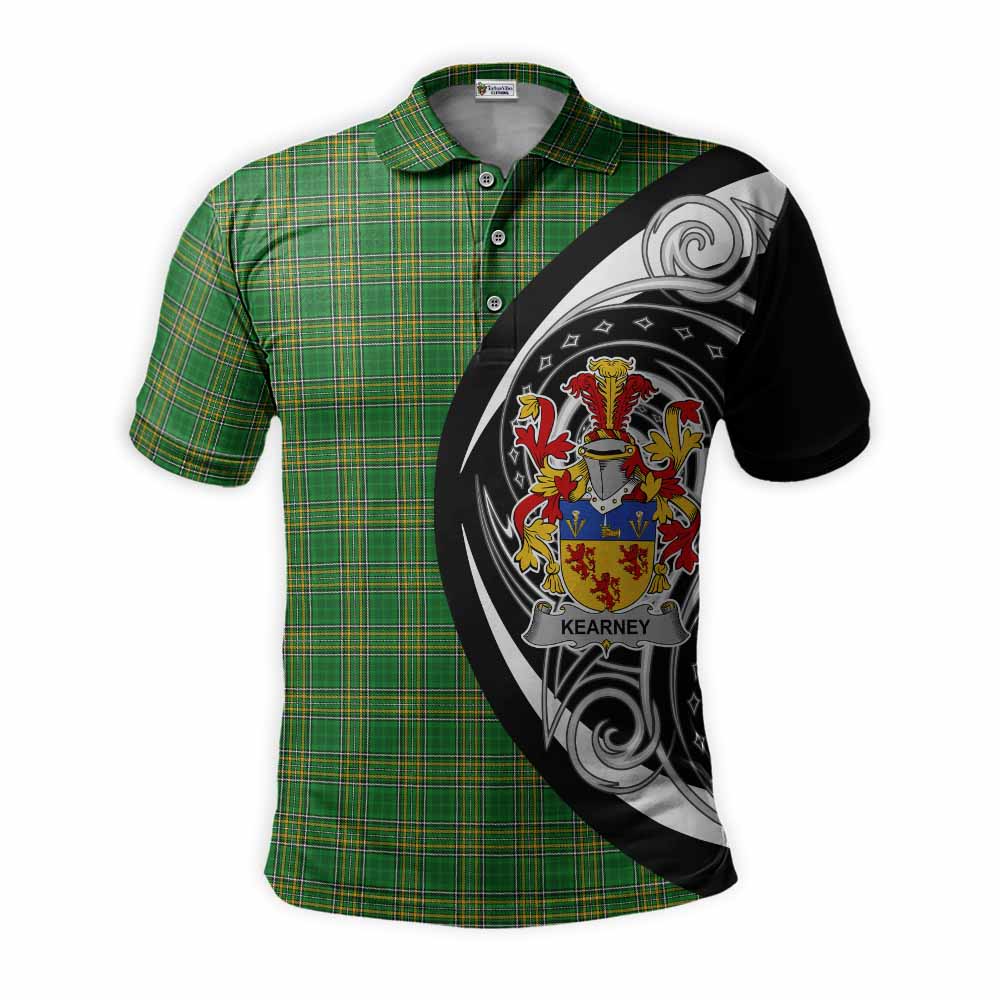 Kearney Irish Clan Polo Shirt Celtic Circle Style Kid - Tartan Vibes Clothing
