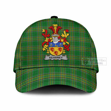 Kearney Irish Clan Tartan Classic Cap with Coat of Arms