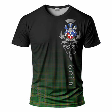 Keenan Irish Clan T-Shirt with Coat of Arms Erin Go Bragh Celtic Inspired Kid's Shirt - Tartan Vibes Clothing