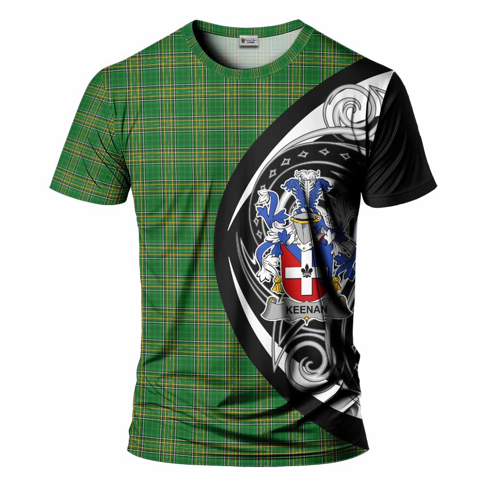 Keenan Irish Clan T-Shirt Celtic Circle Style Kid's Shirt - Tartan Vibes Clothing