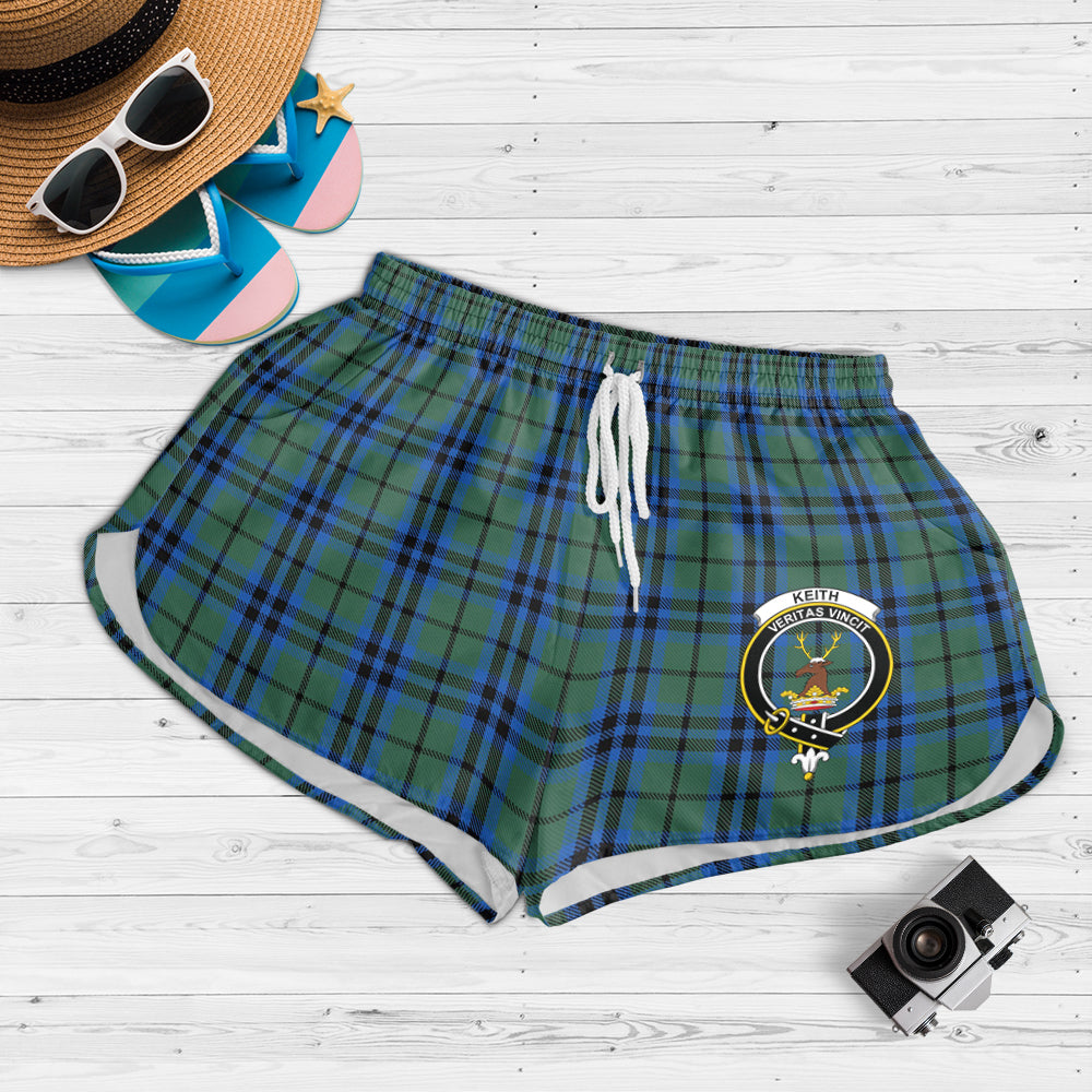 keith-tartan-womens-shorts-with-family-crest