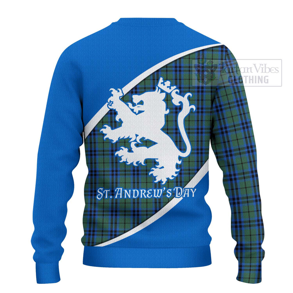 Tartan Vibes Clothing Keith Family Crest Tartan Knitted Sweater Celebrate Saint Andrew's Day in Style