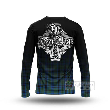 Keith Tartan Long Sleeve T-Shirt Featuring Alba Gu Brath Family Crest Celtic Inspired