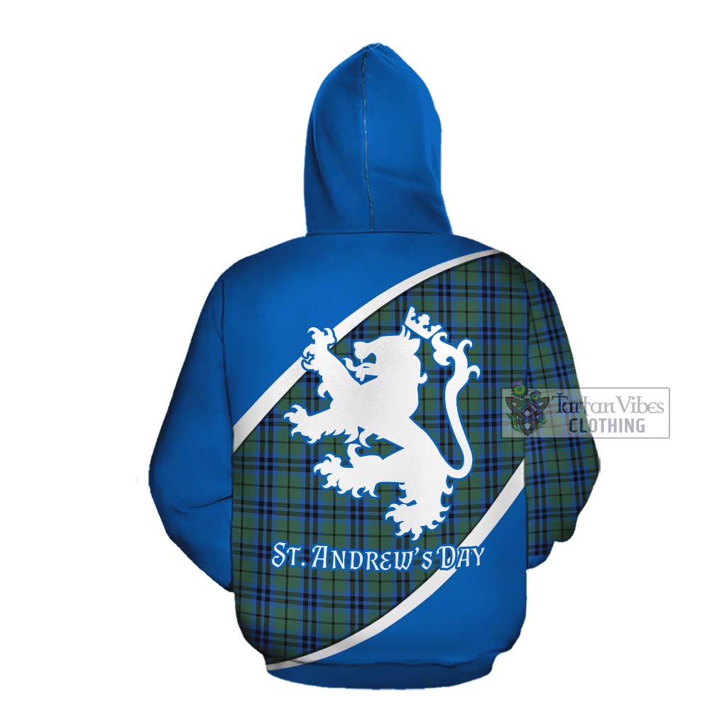 Tartan Vibes Clothing Keith Family Crest Tartan Cotton Hoodie Celebrate Saint Andrew's Day in Style