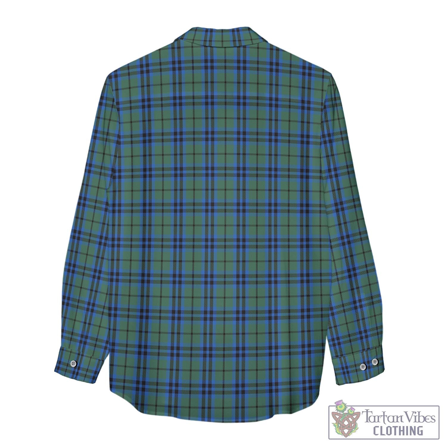 Tartan Vibes Clothing Keith Tartan Womens Casual Shirt with Family Crest