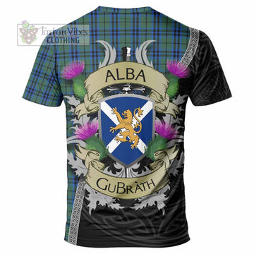 Keith Tartan Family Crest T-Shirt Lion Rampant Royal Thistle Shield Celtic Inspired - Tartan Vibes Clothing