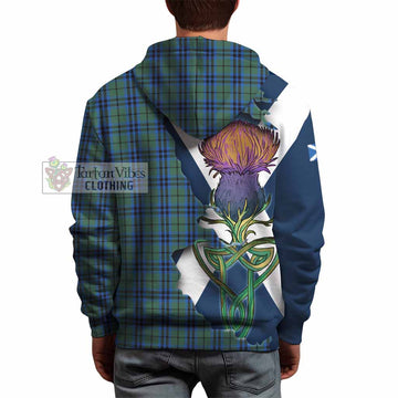 Keith Tartan Family Crest Hoodie Scottish Thistle Celtic Inspired - Tartan Vibes Clothing