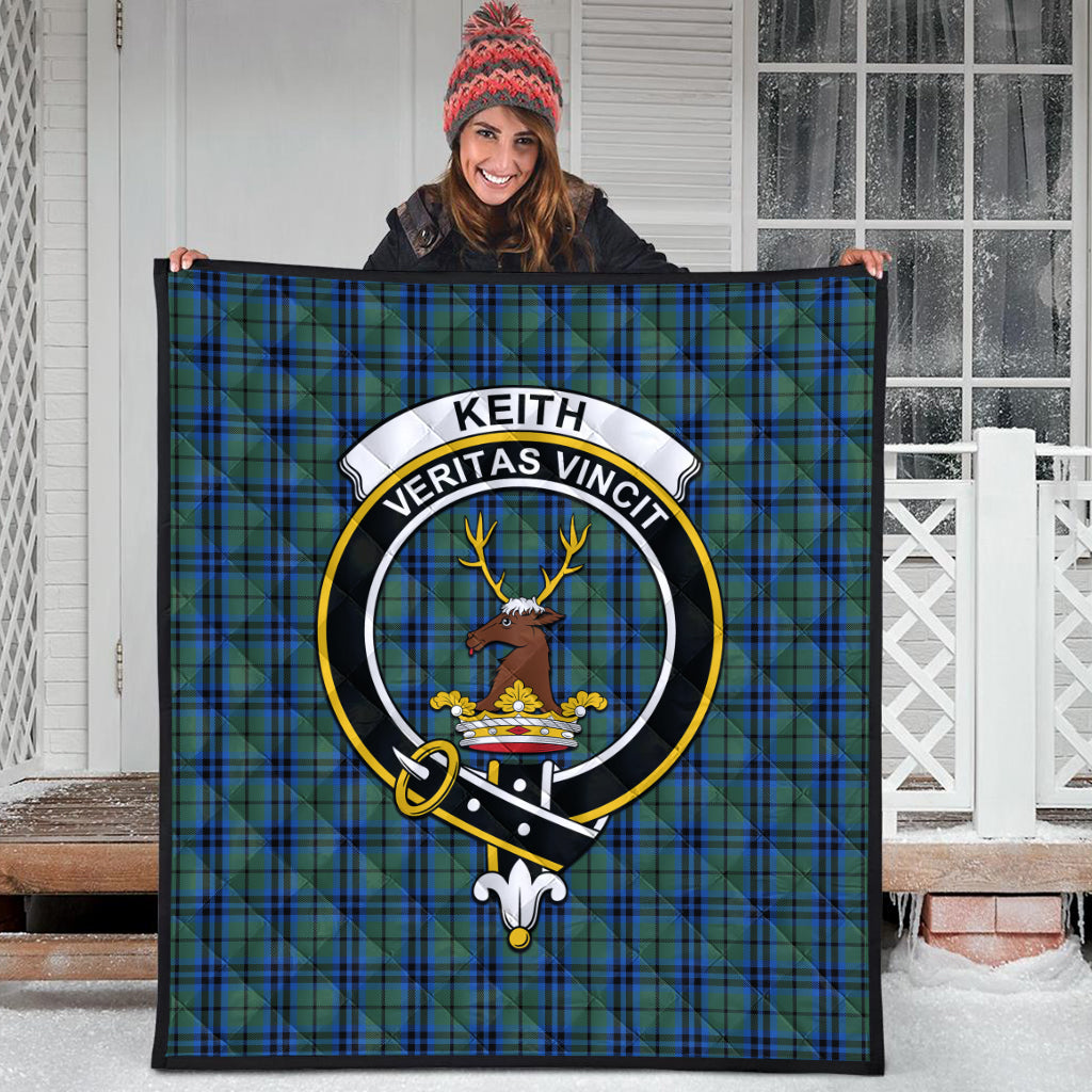 keith-tartan-quilt-with-family-crest