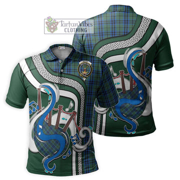 Keith Tartan Polo Shirt with Epic Bagpipe Style