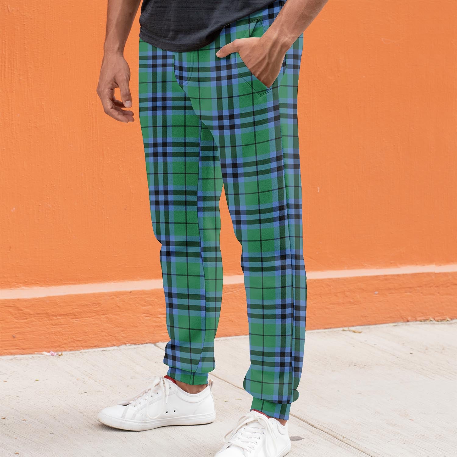 Keith Ancient Tartan Joggers Pants S - Tartan Vibes Clothing