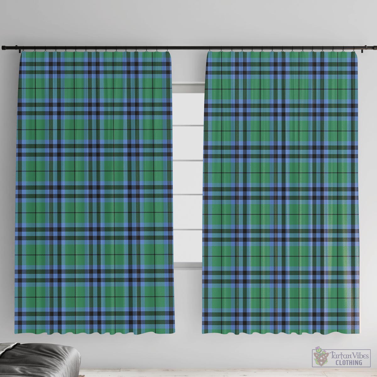 Keith Ancient Tartan Window Curtain