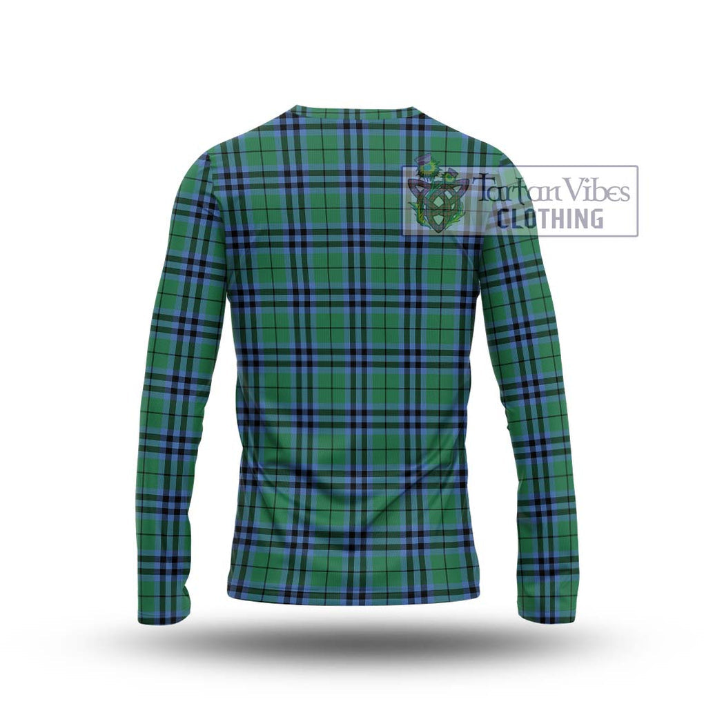 Keith Ancient Tartan Long Sleeve T-Shirt with Family Crest DNA In Me Style - Tartanvibesclothing Shop