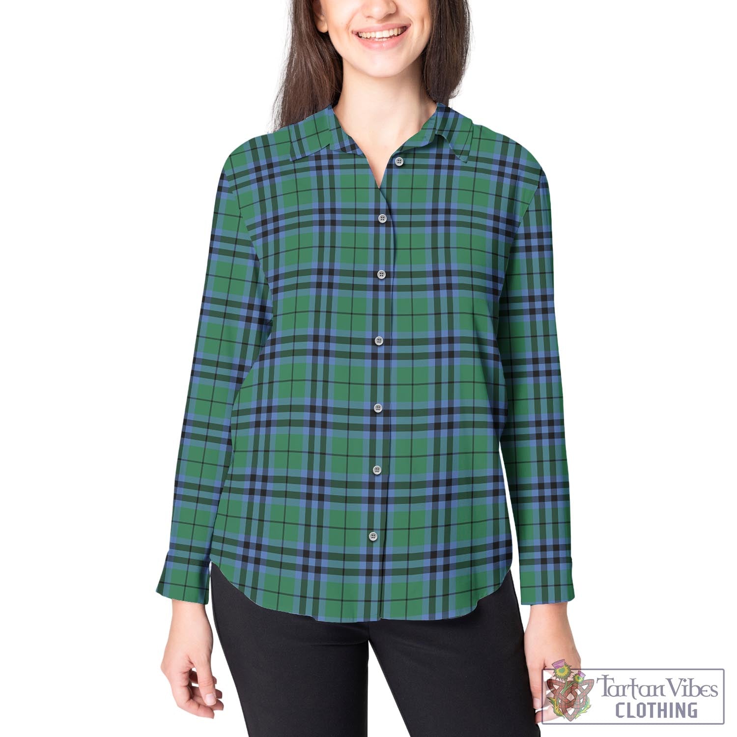 Keith Ancient Tartan Womens Casual Shirt