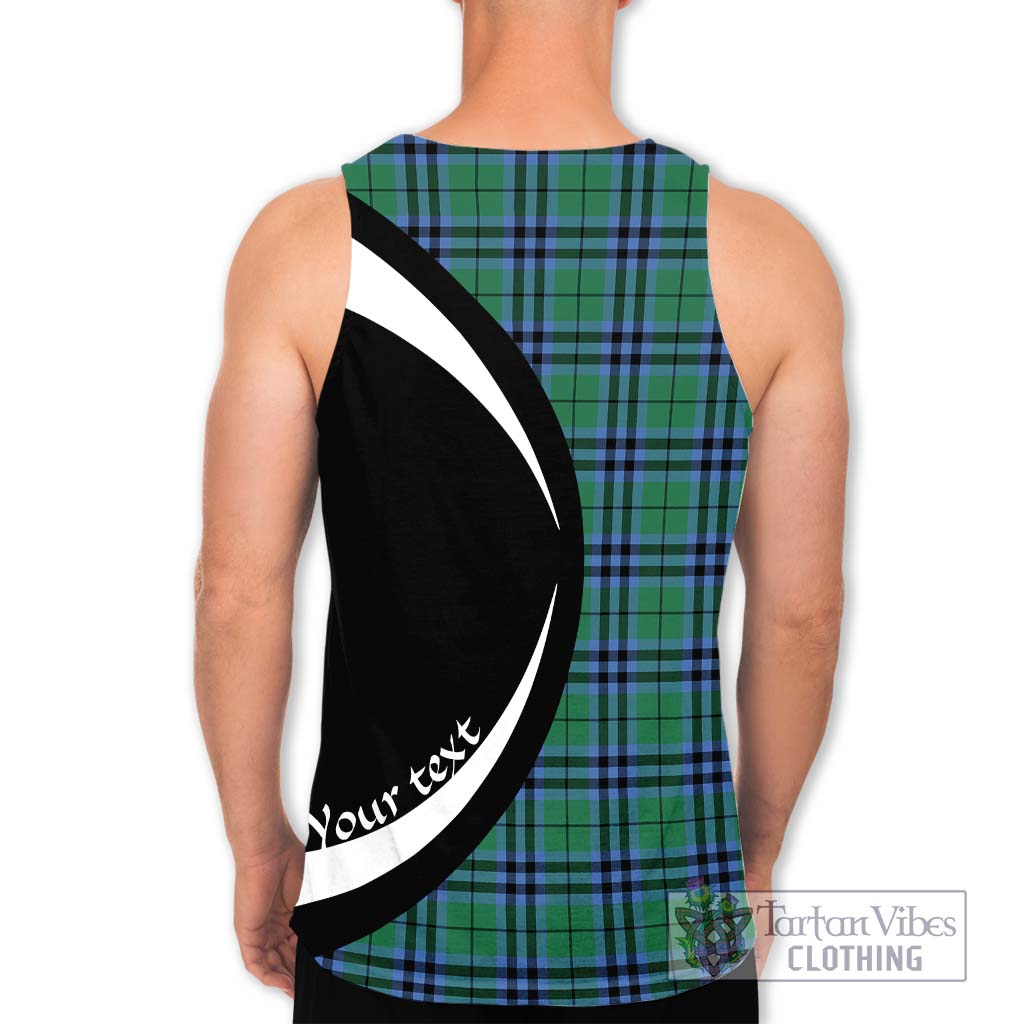 Keith Ancient Tartan Men's Tank Top with Family Crest Circle Style - Tartan Vibes Clothing