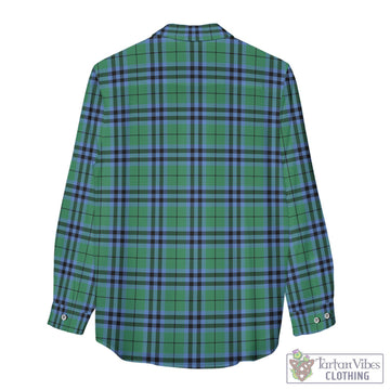Keith Ancient Tartan Womens Casual Shirt with Family Crest