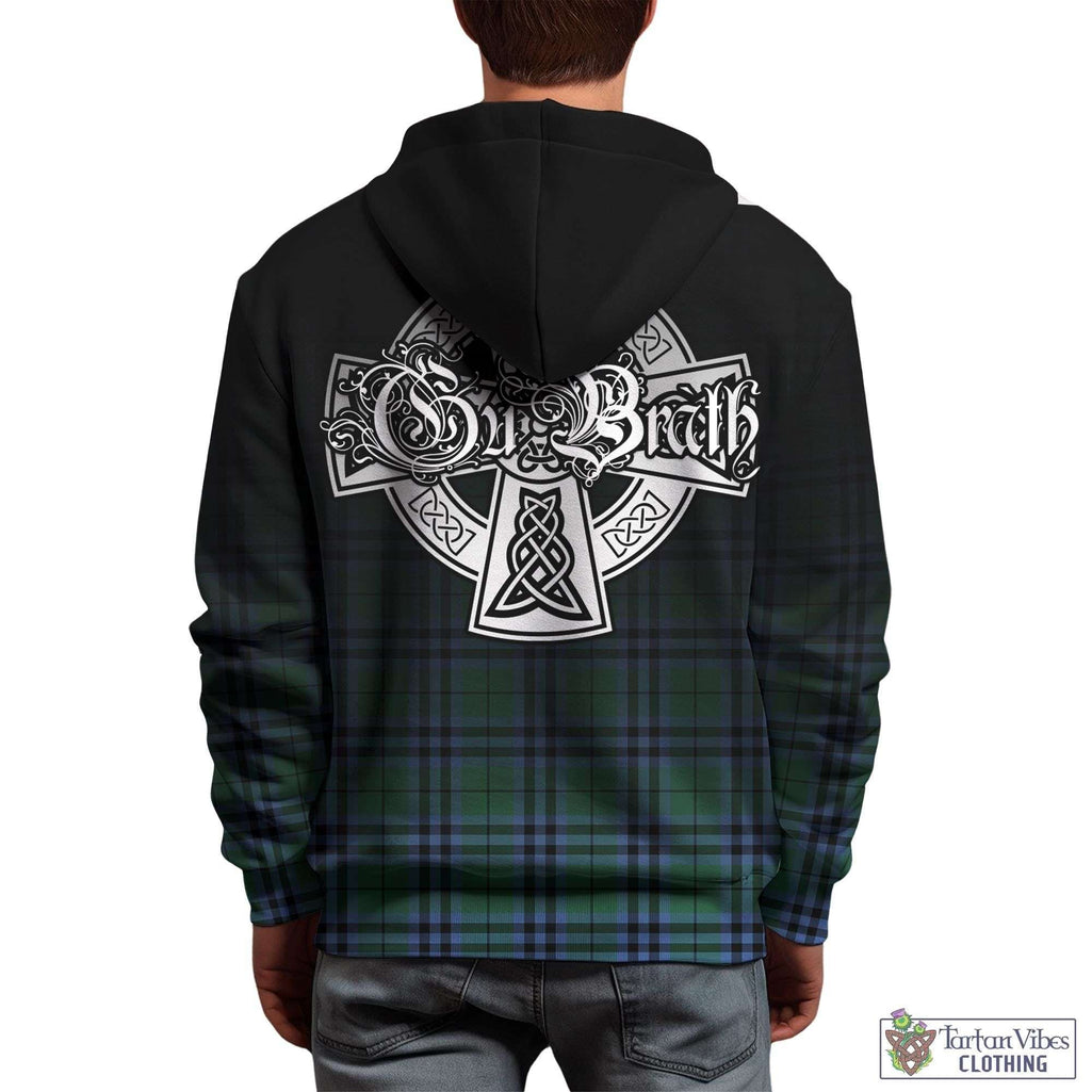 Tartan Vibes Clothing Keith Ancient Tartan Hoodie Featuring Alba Gu Brath Family Crest Celtic Inspired