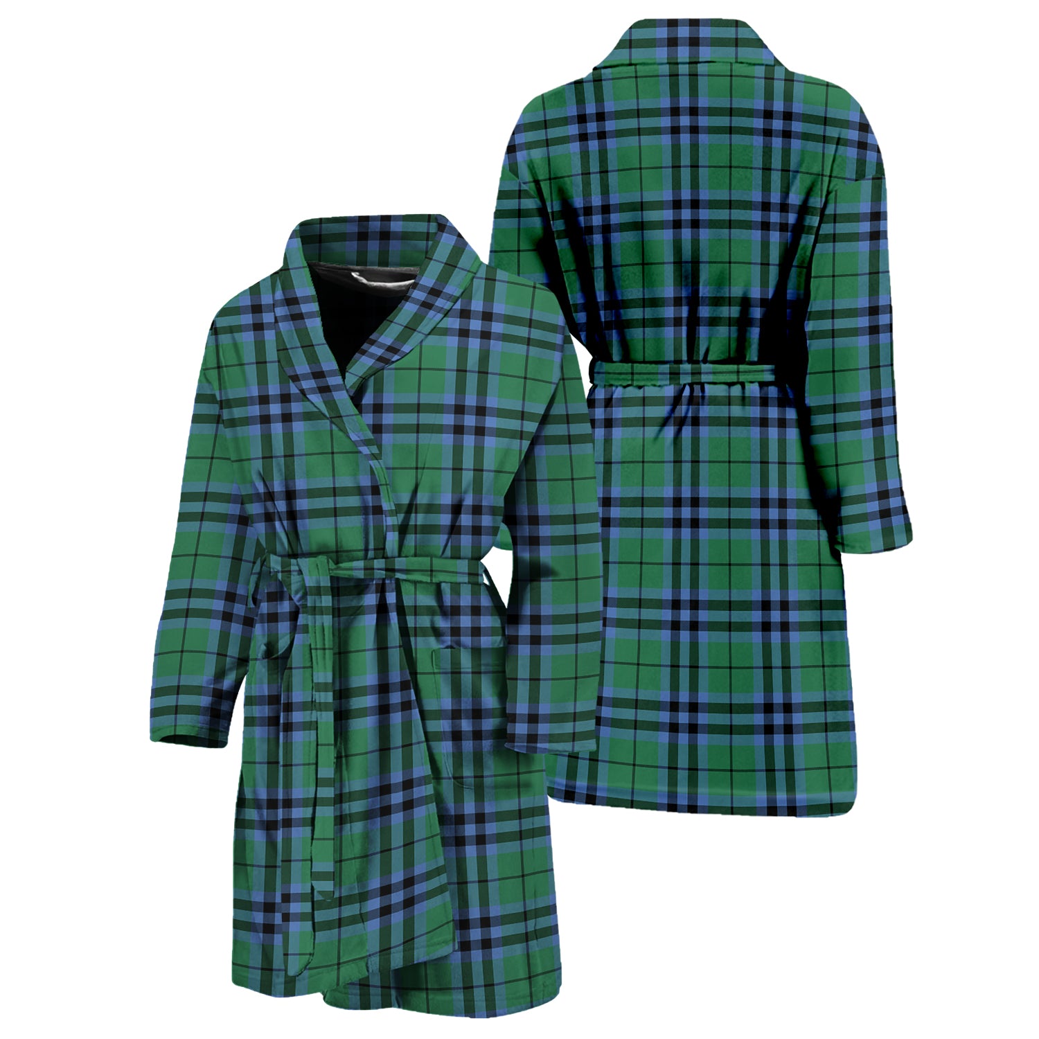 Keith Ancient Tartan Bathrobe Unisex M - Tartan Vibes Clothing