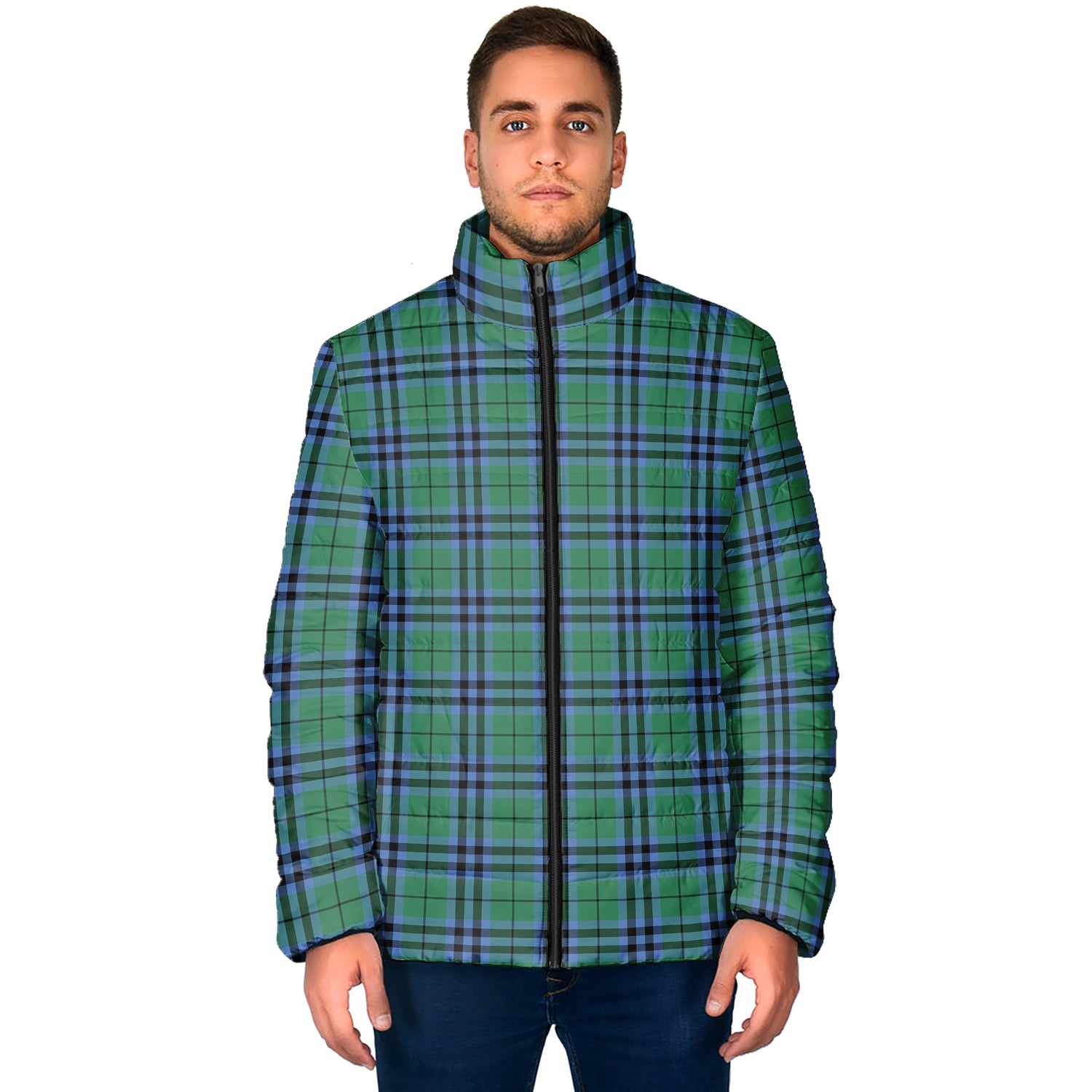 Keith Ancient Tartan Padded Jacket - Tartan Vibes Clothing