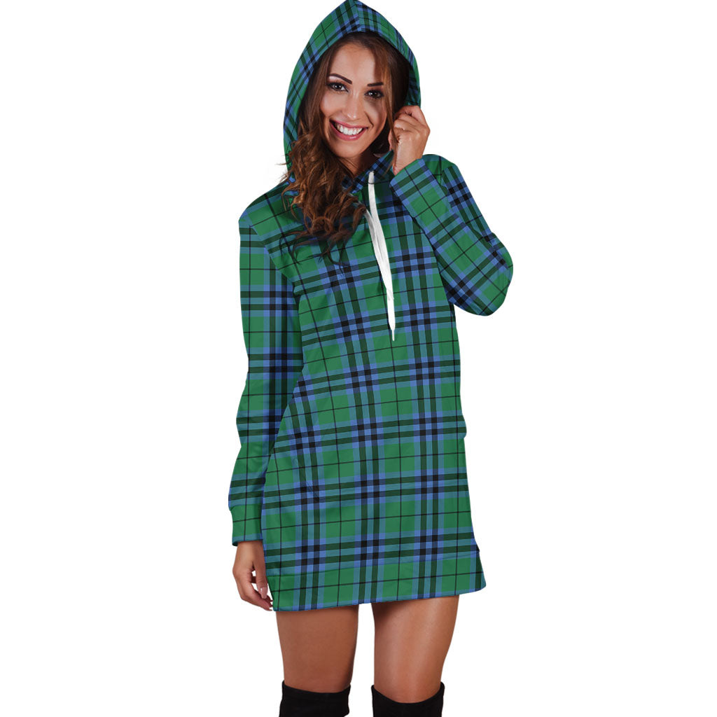 Keith Ancient Tartan Hoodie Dress - Tartan Vibes Clothing