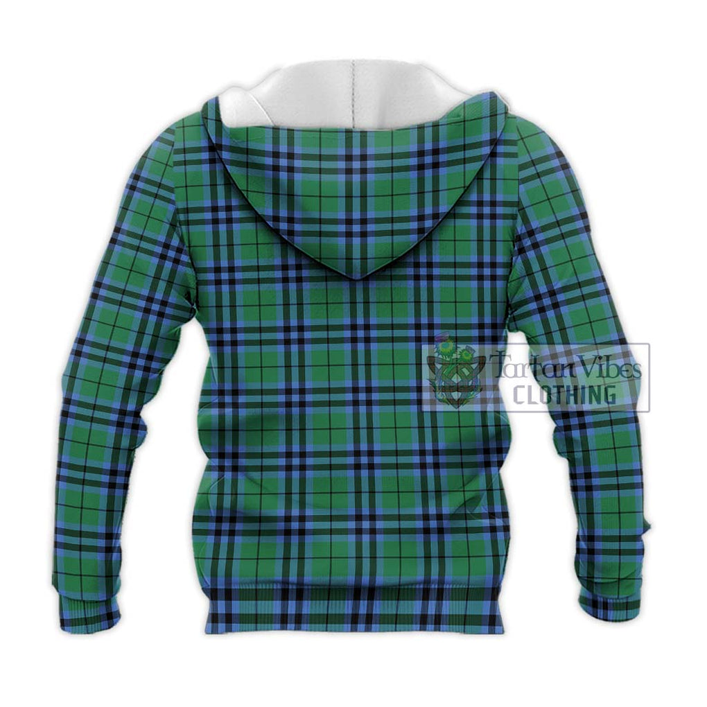 Keith Ancient Tartan Knitted Hoodie with Family Crest DNA In Me Style - Tartanvibesclothing Shop