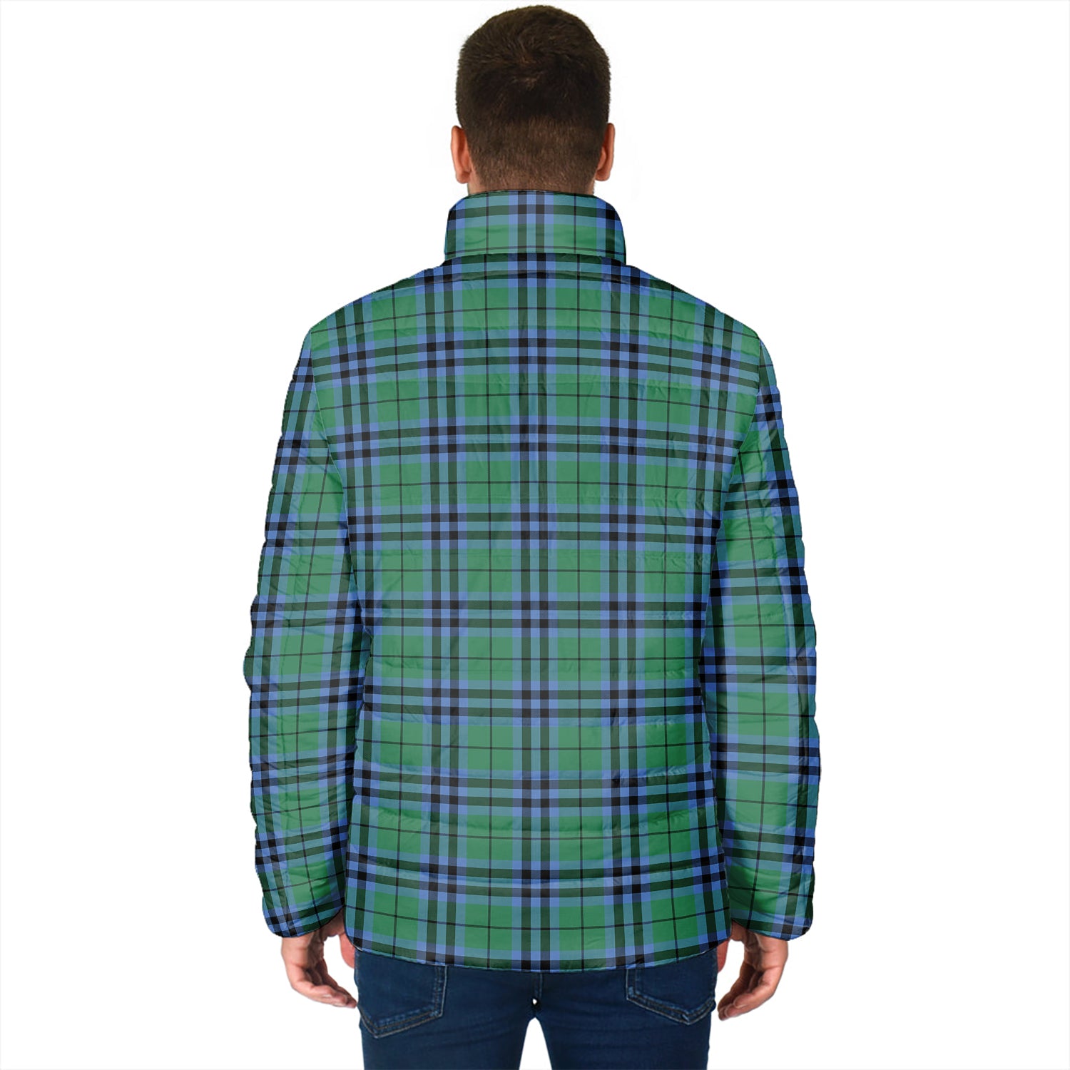 Keith Ancient Tartan Padded Jacket - Tartan Vibes Clothing