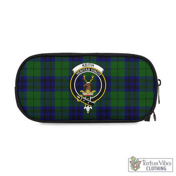 Keith Modern Tartan Pen and Pencil Case with Family Crest