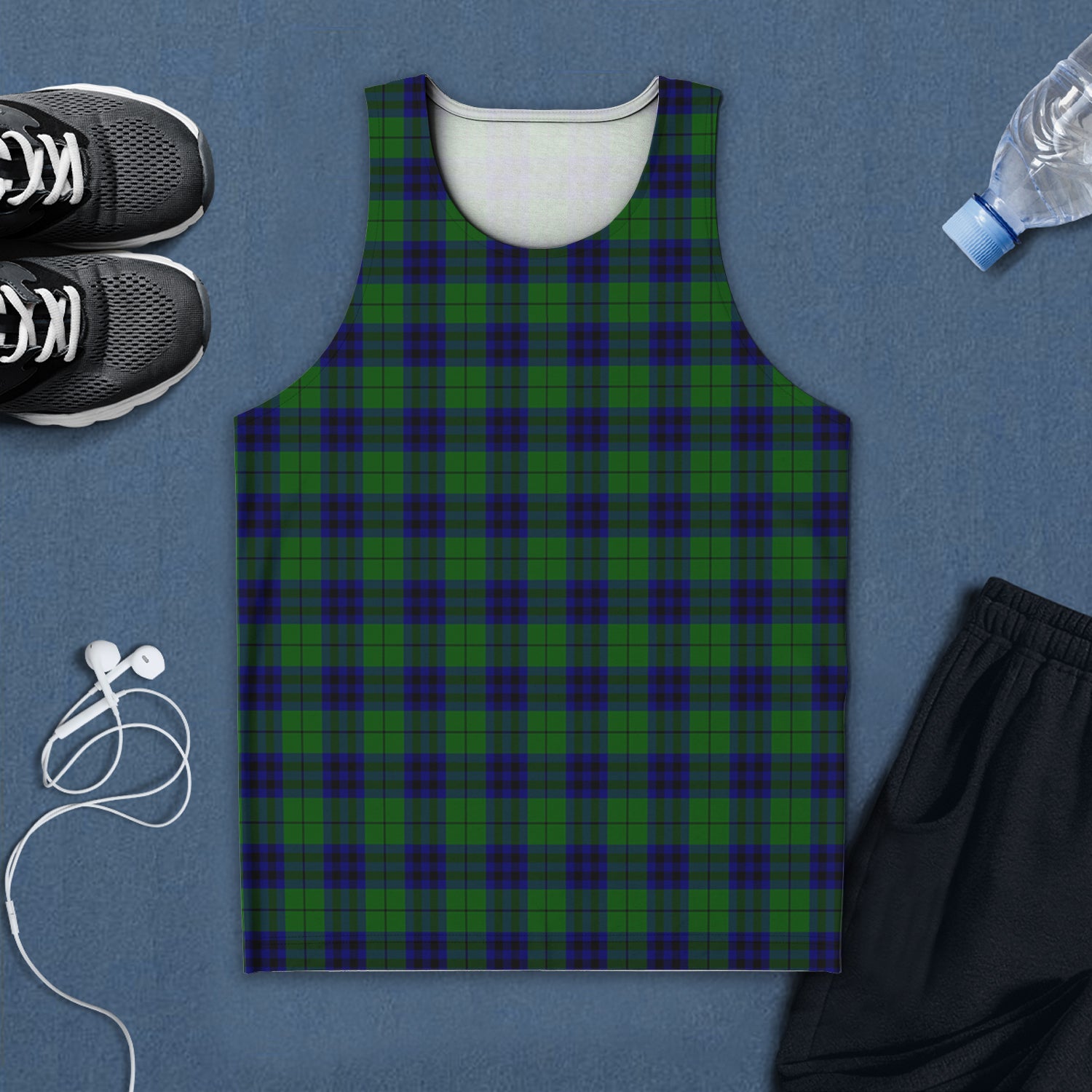 keith-modern-tartan-mens-tank-top